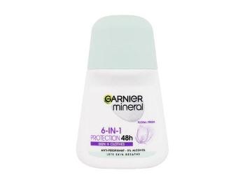 Garnier Minerální antiperspirant 5 Protection Floral Fresh 48h Roll-on pro ženy 50 ml