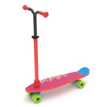 Koloběžka/pennyboard Chillafish Skatieskootie  2v1  červená