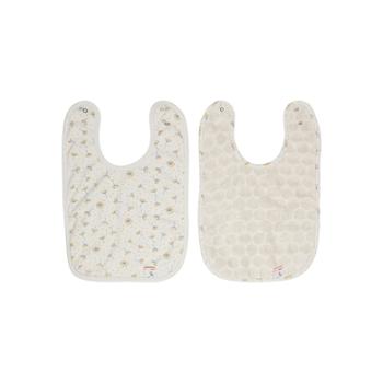 bébé jou® Bib 2-pack Fabulous Wish Grey