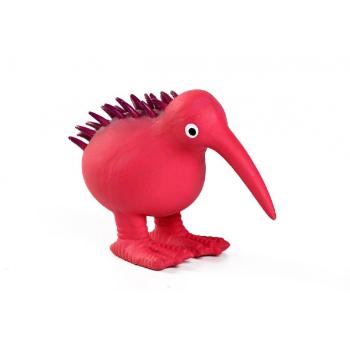 Hračka Kiwi Walker latex kiwi pískací růžová 11,5cm