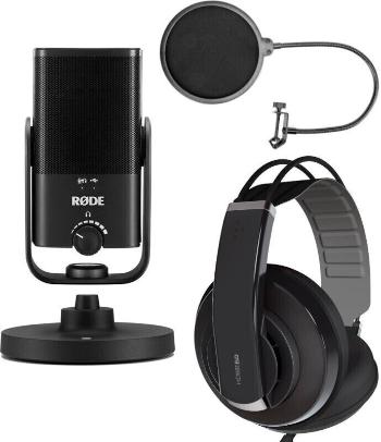 Rode NT-USB Mini Youtube & Podcast SET 4 USB mikrofon