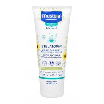 Mustela Bébé Stelatopia® Emollient Balm 200 ml tělový balzám pro děti