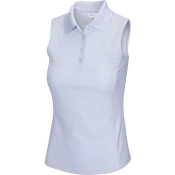 GREGNORMAN PROTEK SLEEVELESS POLO W Dámské golfové polo triko, světle modrá, velikost