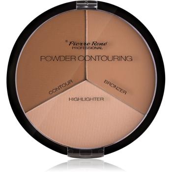 Pierre René Powder Contouring konturovací paletka 23 g