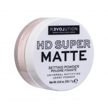 Revolution Relove Super HD Matte Setting Powder 7 g pudr pro ženy