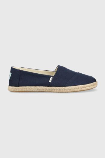 Espadrilky Toms Alpargata Rope tmavomodrá barva, 10019674