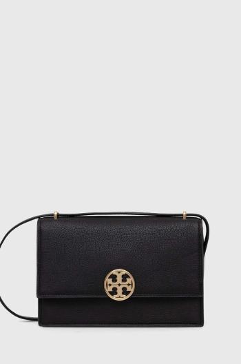 Kožená kabelka Tory Burch Miller černá barva, 154703.001