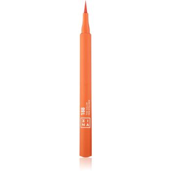 3INA The Color Pen Eyeliner oční linky ve fixu odstín 188 - Orange 1 ml