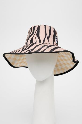 Oboustranný klobouk P.E Nation béžová barva, bavlněný