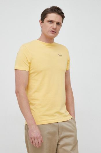 Tričko Pepe Jeans žlutá barva