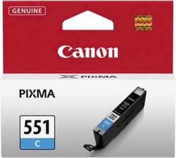 Canon Inkoustová kazeta CLI-551C originál azurová 6509B001