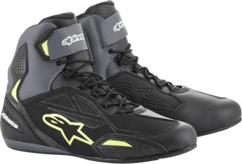 Alpinestars Faster-3 Drystar Shoes Black/Gray/Yellow Fluo 41 Boty