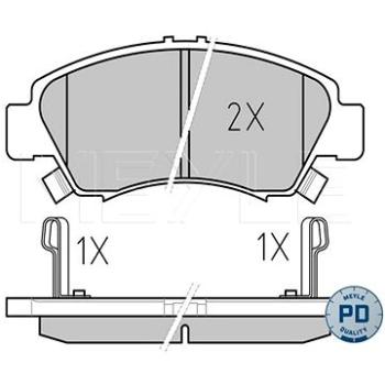 MEYLE Brzdové destičky (0252169715/PD)
