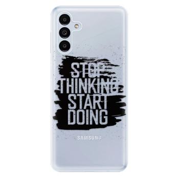 Odolné silikonové pouzdro iSaprio - Start Doing - black - Samsung Galaxy A13 5G