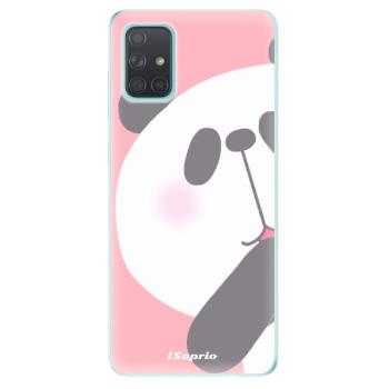 Odolné silikonové pouzdro iSaprio - Panda 01 - Samsung Galaxy A71