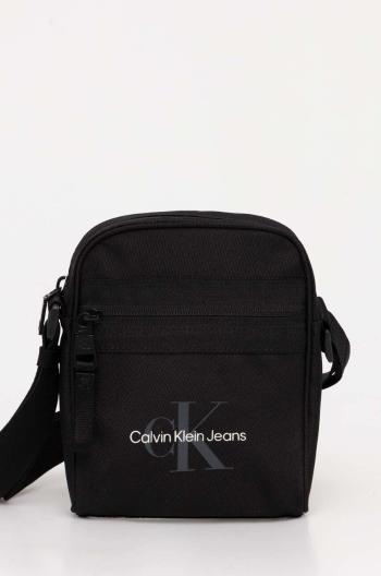 Ledvinka Calvin Klein Jeans černá barva, K50K512156