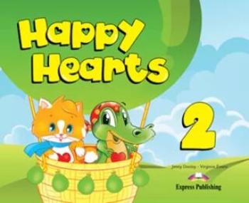 Happy Hearts 2 - Pupil´s Book (+ Stickers &amp; Press outs) - Jenny Dooley, Virginia Evans