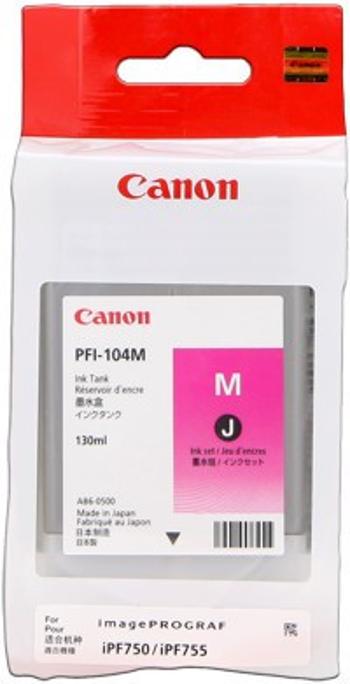 Canon PFI-104M purpurová (magenta) originální cartridge