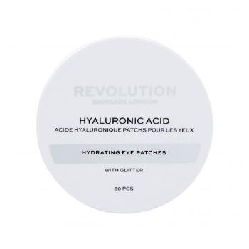 Revolution Skincare Hyaluronic Acid Hydrating Eye Patches 60 ks maska na oči pro ženy na všechny typy pleti; na dehydratovanou pleť