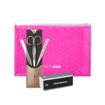 Tweezerman sada Rose Gold Manicure Kit