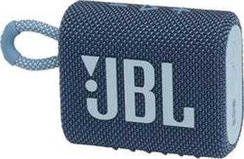 Bluetooth® reproduktor JBL Go 3 vodotěsný, prachotěsný, modrá