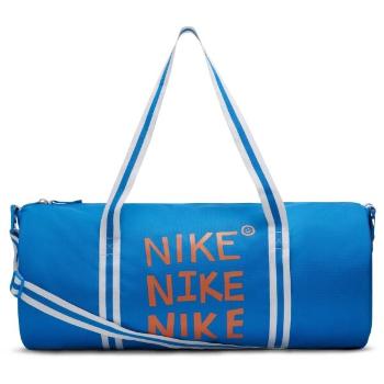 Nike HERITAGE DUFFEL Sportovní taška, modrá, velikost UNI