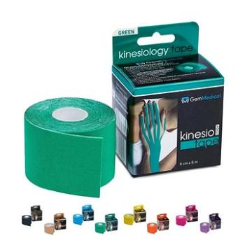 GEM Kinesiology Tape bavlněný zelený (8595669600064)