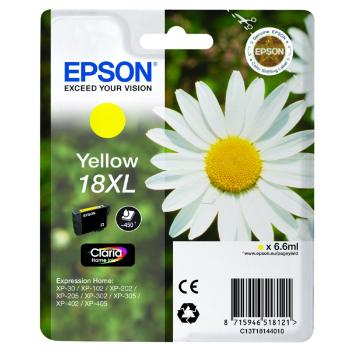 EPSON T1814 (C13T18144022) - originální cartridge, žlutá, 6,6ml