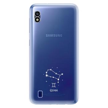 Odolné silikonové pouzdro iSaprio - čiré - Blíženci - Samsung Galaxy A10