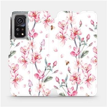 Flipové pouzdro na mobil Xiaomi MI 10T Pro - M124S Růžové květy (5903516464531)