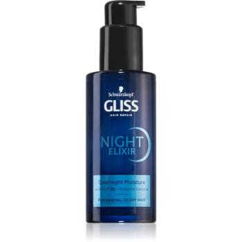 Schwarzkopf Gliss Night Elixir bezoplachový elixír pro suché vlasy 100 ml