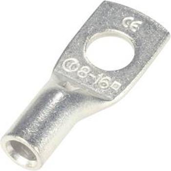 Trubkové kabelové oko Vogt 3416A, 180°, M6, 10 mm², Ø: 6,5 mm