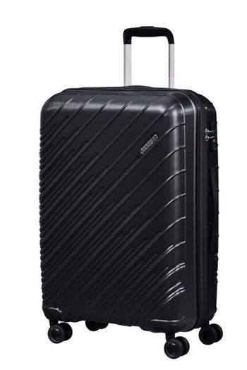 American Tourister Skořepinový cestovní kufr Speedstar M EXP 65,5/70 l - černá