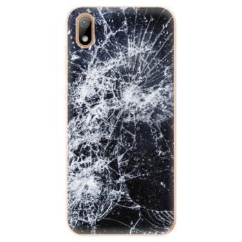 Odolné silikonové pouzdro iSaprio - Cracked - Huawei Y5 2019