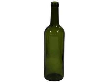 láhev na víno 750ml skleněná ZE