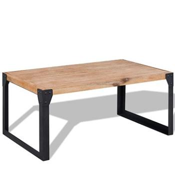 Konferenční stolek, masivní akáciové dřevo 100x60x45 cm (243914)