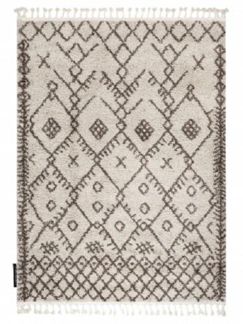 Dywany Łuszczów Kusový koberec Berber Tanger B5940 cream and brown - 180x270 cm Béžová