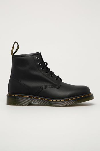 Kožené trapery Dr. Martens 101 pánské, černá barva, DM26409001.101