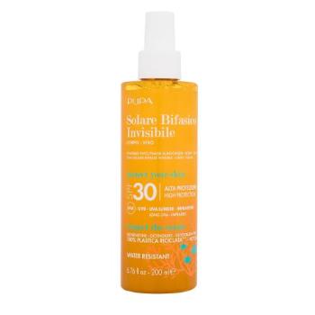 Pupa Invisible Sunscreen Two-Phase SPF30 200 ml opalovací přípravek na tělo unisex