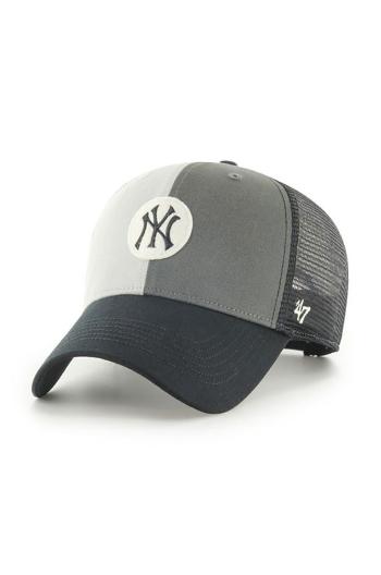Čepice 47brand Mlb New York Yankees šedá barva, s aplikací