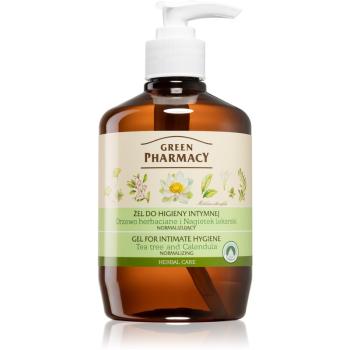 Green Pharmacy Body Care Marigold & Tea Tree gel na intimní hygienu 370 ml