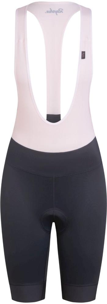 Rapha Women's Detachable Bib Shorts - dark grey/pale pink M