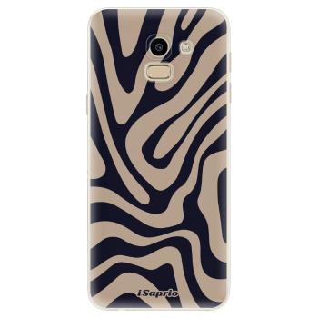 Odolné silikonové pouzdro iSaprio - Zebra Black - Samsung Galaxy J6