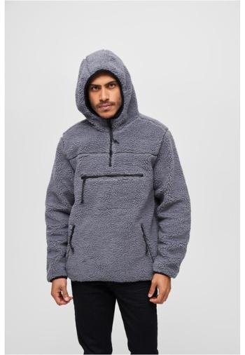 Brandit Teddyfleece Worker Pullover Jacket anthracite - XL