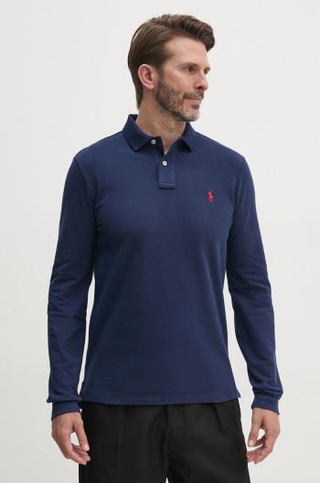 Bavlněné tričko s dlouhým rukávem Polo Ralph Lauren