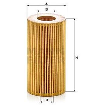 MANN-FILTER HU7012z pro vozy AUDI, VW (HU7012z)