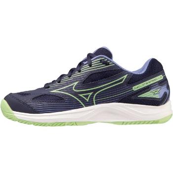 Mizuno CYCLONE SPEED 4 JR Juniorská sálová obuv, modrá, velikost 38