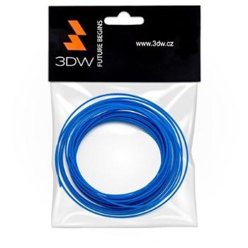 3DW - PLA filament 1,75mm modrá, 10m, tisk 190-210°C, D12605