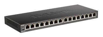 D-Link DGS-1016S 16-port Gigabit Ethernet Switch, fanless