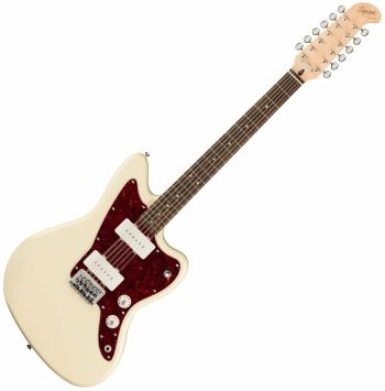 Fender Squier Paranormal Jazzmaster XII Olympic White Elektrická kytara